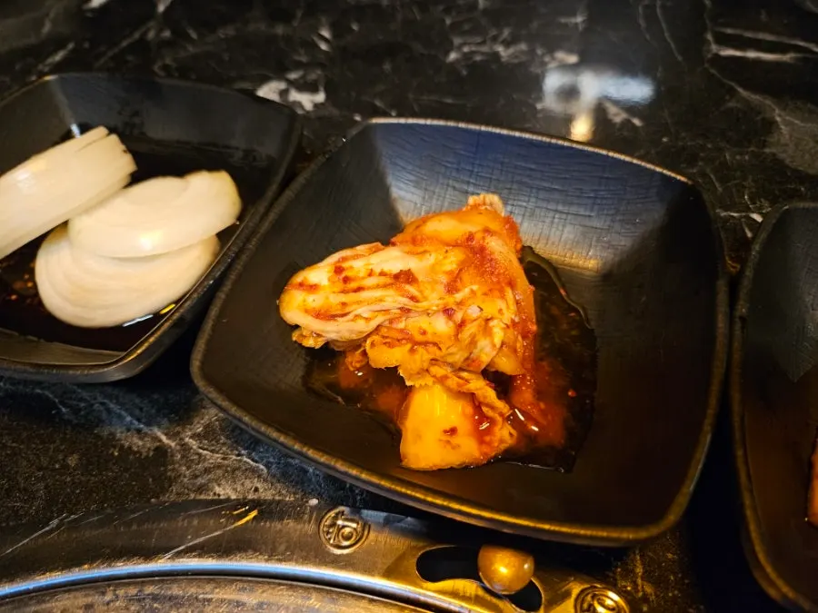 Variety of side dishes served