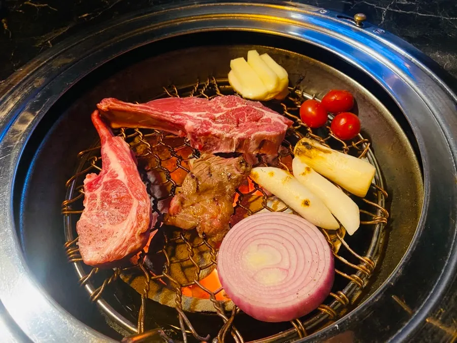 A grilled piece of jingalbisal