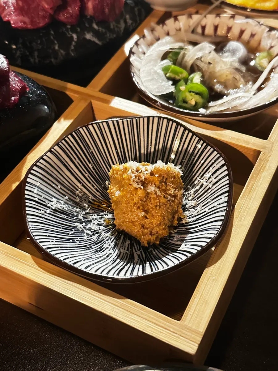 Ankimo served as part of the set