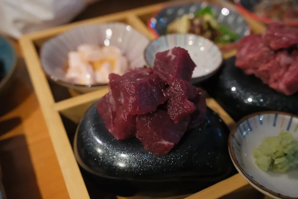 세트 구성에 포함된 육회