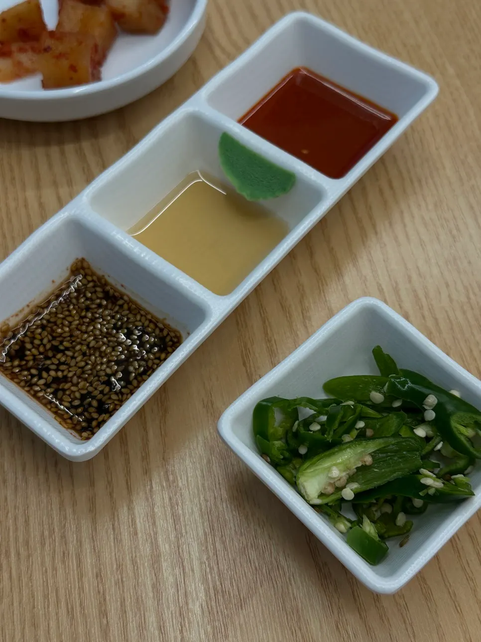 Thin, crispy seafood pancake