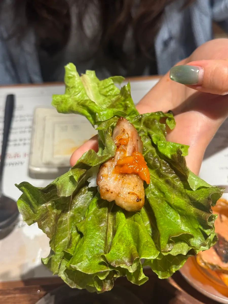 고기와 생맥주 궁합