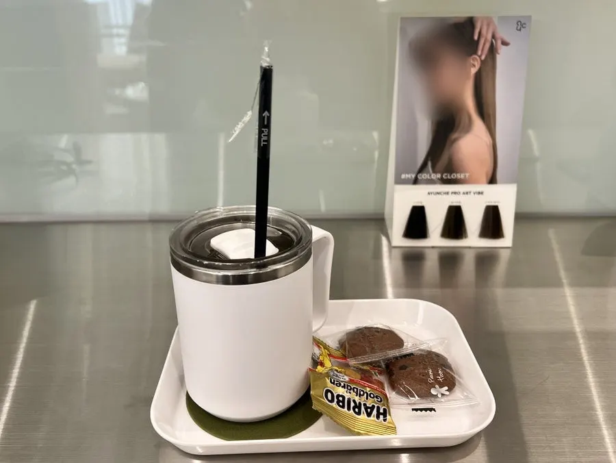 쾌적한 시술 좌석 주변 모습