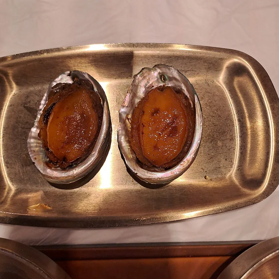 Abalone in soy sauce (jeonbokjang) side dish