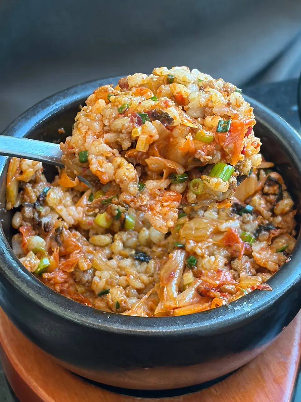 Mixed bulgogi kimchi fried rice