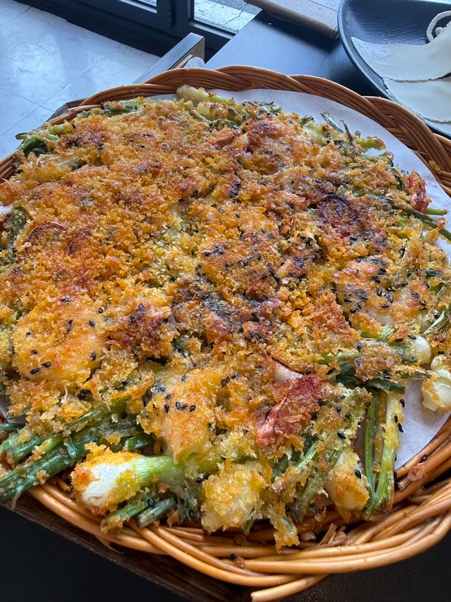 Fried rice with minari fragrance