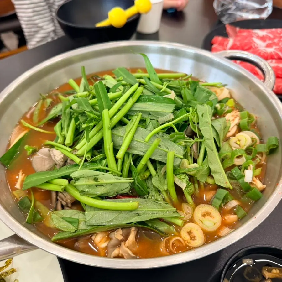 Heaping portion of minari