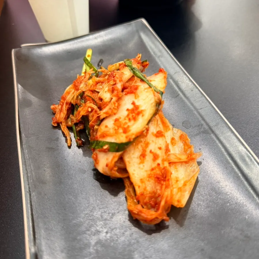 Basic side dish of kimchi
