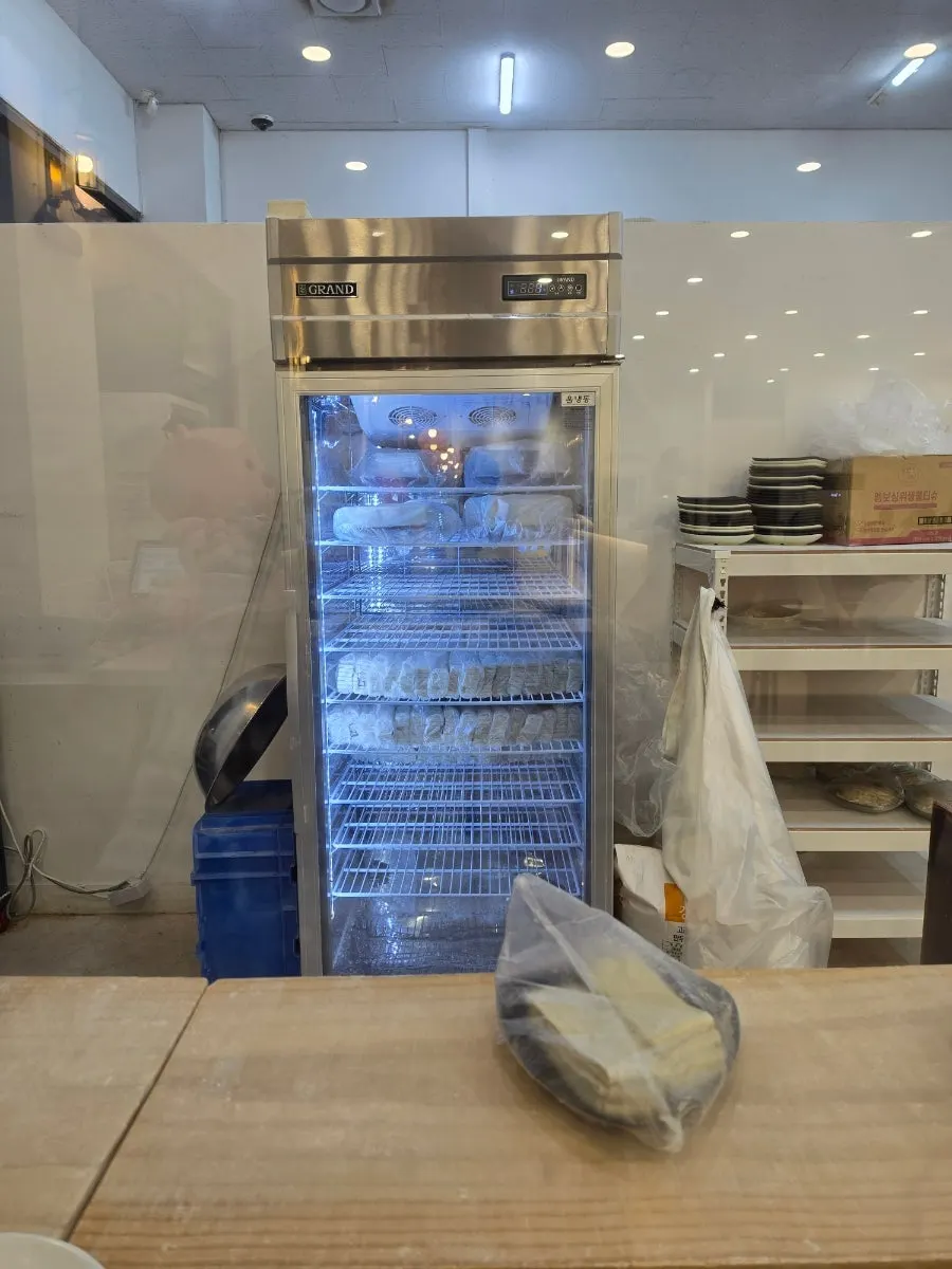 View of the in-house noodle-making workspace