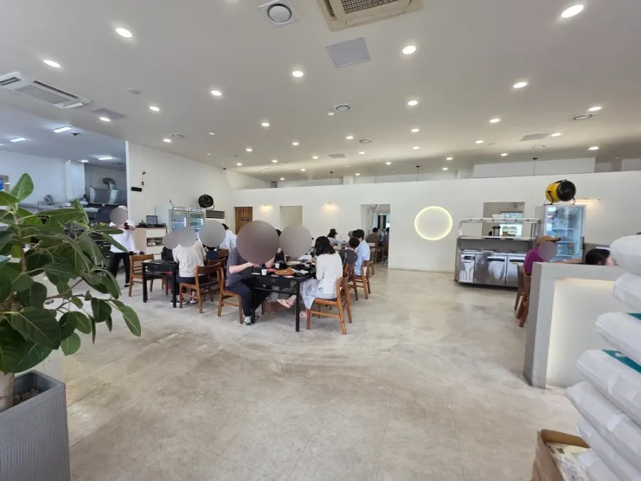 Inside Yun Ujae's in-house noodle-making room
