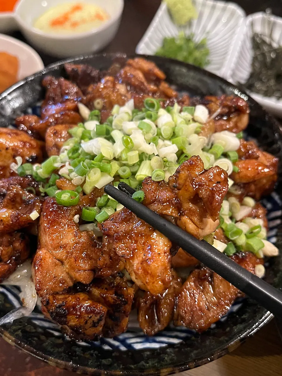 유옥 토리동 한상 전체 구성