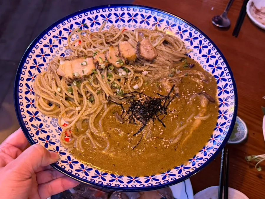 Fresh seafood dish sourced from Noryangjin Fish Market