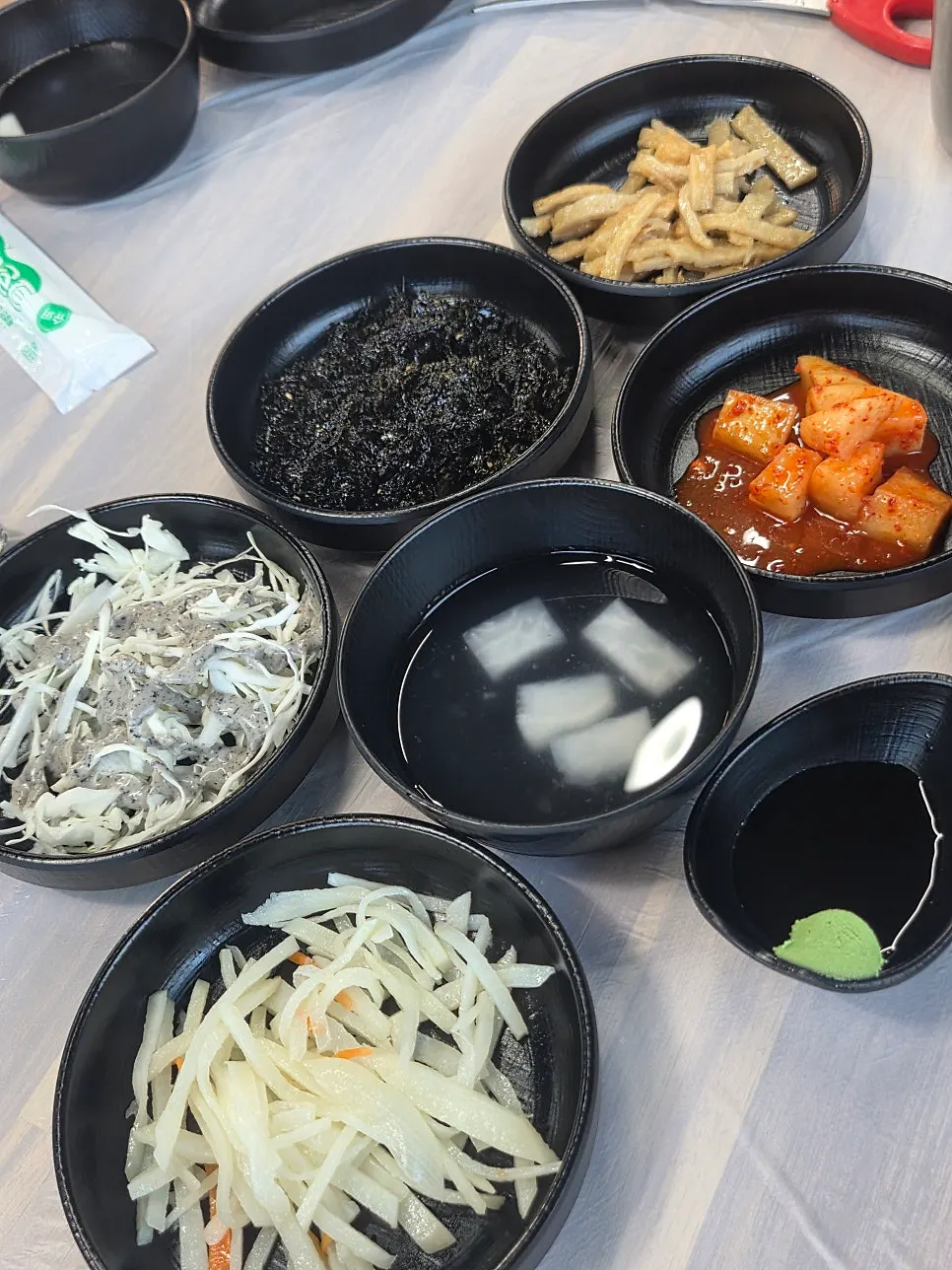 다양한 메뉴 선택이 가능한 메뉴판