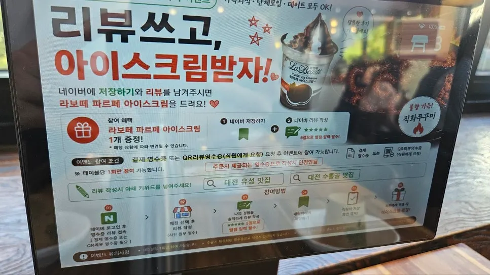 Parking information for Boksakkot Pineun Jip Daejeon Branch