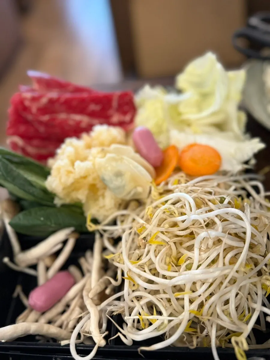 Chewy noodles for finishing the meal