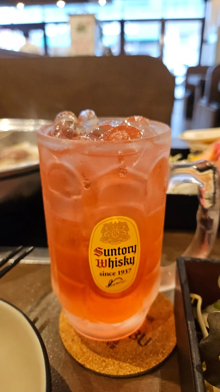 Shabu-shabu dipped in the special sauce