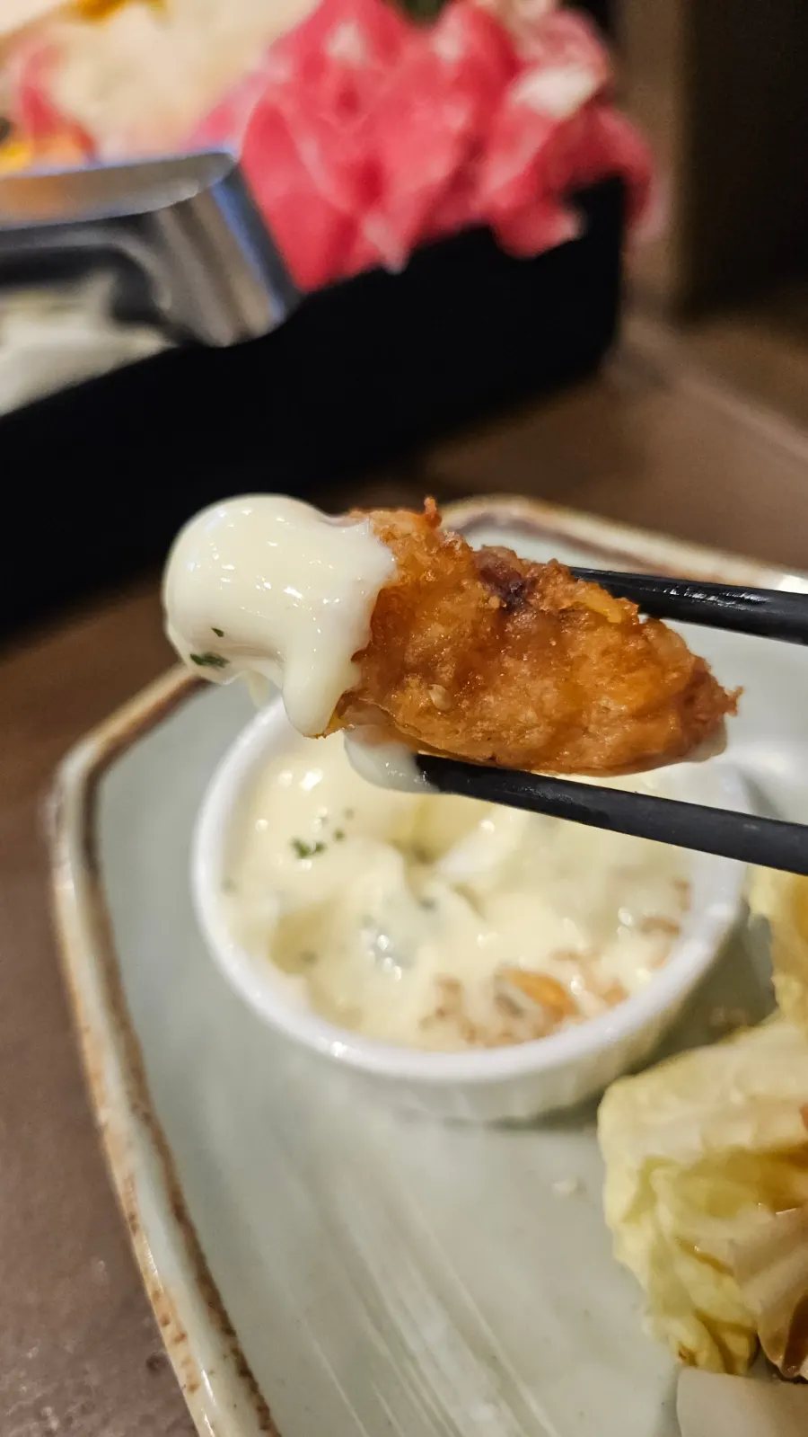 Crispy fried octopus karaage